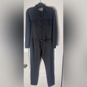 ❌❌❌SOLD❌❌❌Black Stretch Romper